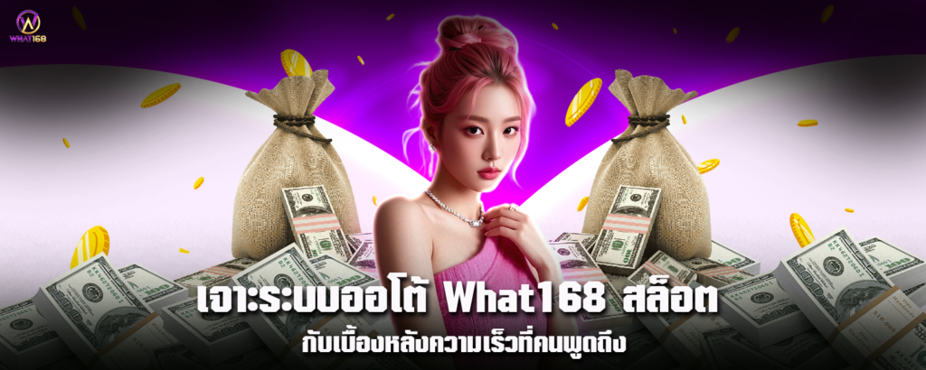 เจาะระบบออโต้ What168 กับเบื้องหลังความเร็วที่คนพูดถึง